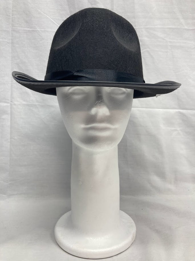 Black Fedora Purim Hat (GR-59352)