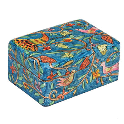 Peacock Small Jewelry Box EM-BS3