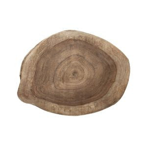 Emanuel Rosewood Challah Board Natural Shape (EM-CBD17)