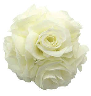 6" Rose Ball, Multiple Colors - Pack of 12 (CLA-20160217)