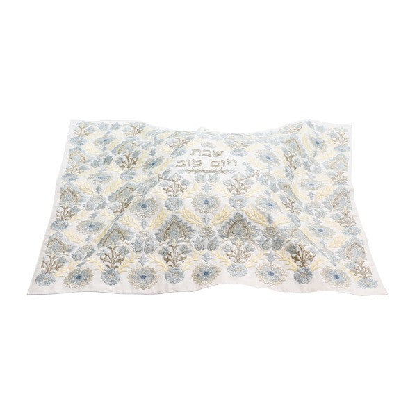 Emanuel Full Embroidered Challah Cover Carpet-Silver/Gold (EM-CMC28)