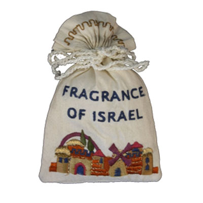 Embroidered Spice Bag Jerusalem (EM-BBE1)
