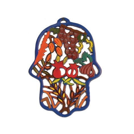 Laser Cut Hand Painted Hamsa (EM-HCL-5)
