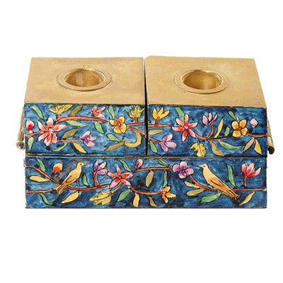Emanuel Menorah & Shabbat Candlesticks Oriental (EM-HCS-3)