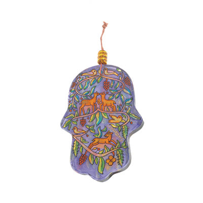 Emanuel Small Glass Chamsa (EM-HGS)