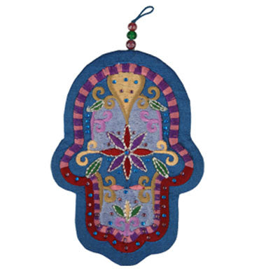 Embroidered Hamsa Crystals (EM-HLC)