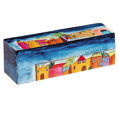 Emanuel Chanukah Travel Menorah Jerusalem (EM-HTR-1)