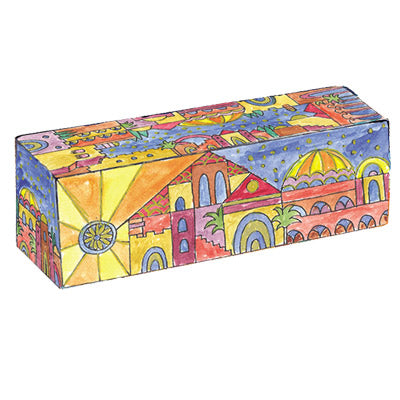 Emanuel Travel Chanukah Menorah Jerusalem (EM-HTR-5)
