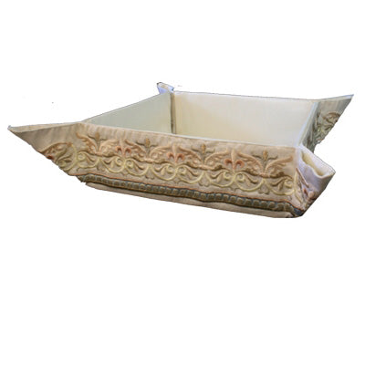 Emanuel Embroidered Folding Basket (EM-MB-4)