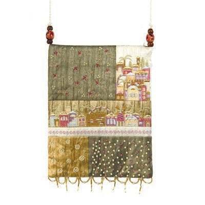 Emanuel Bag Patches & Embroidery Jerusalem Gold (EM-PBE-3G)
