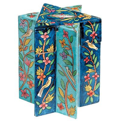 Yair Emanuel Star of David Tzedakah (Charity) Box -Oriental TZM-2