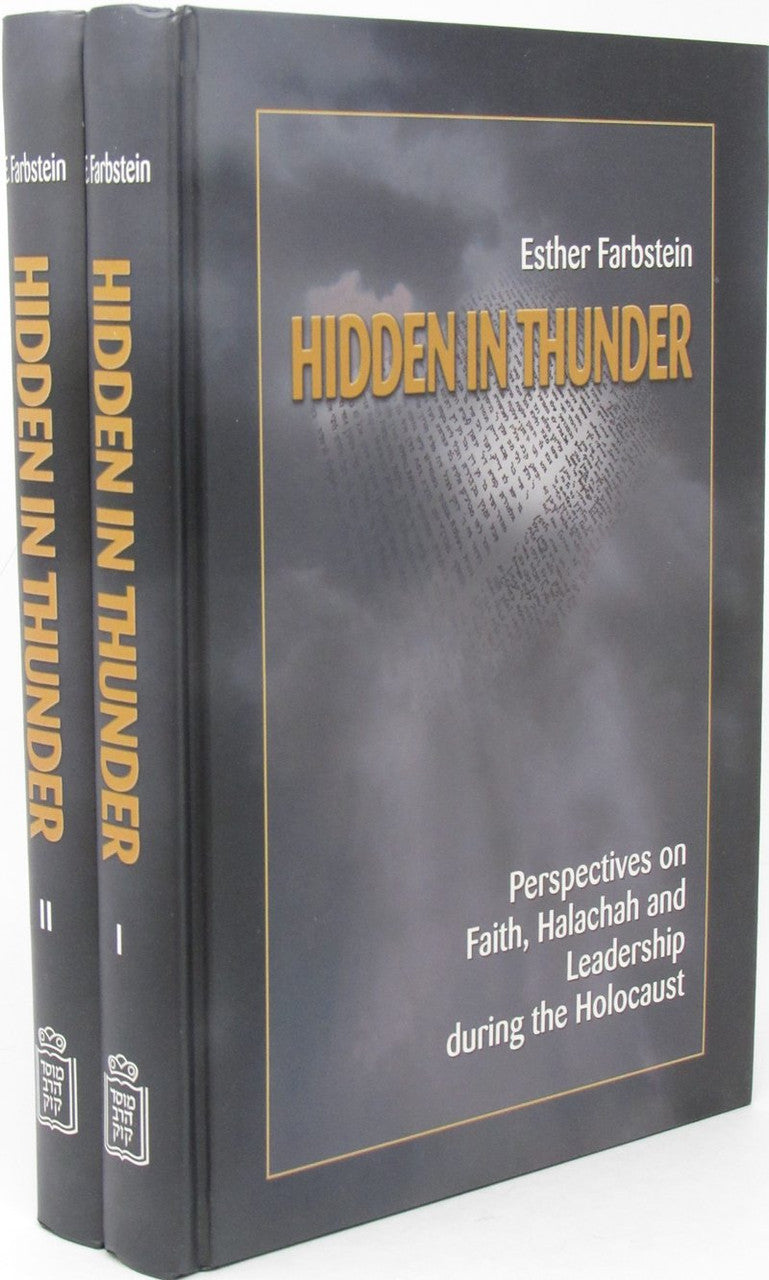 Hidden In Thunder 2 vol.-Esther Farbstein-Mosad Rav Kook (BKE-HIT)