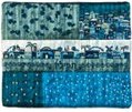 Tfillin Bag Patches & Embroidery Jerusalem Blue (EM-FE1B)