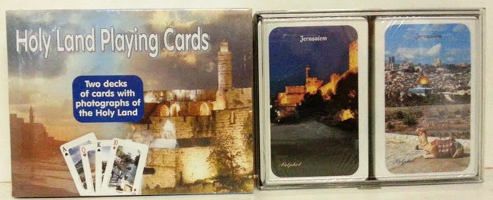 Holy Land Pair of Playing Cards (GM-C098)