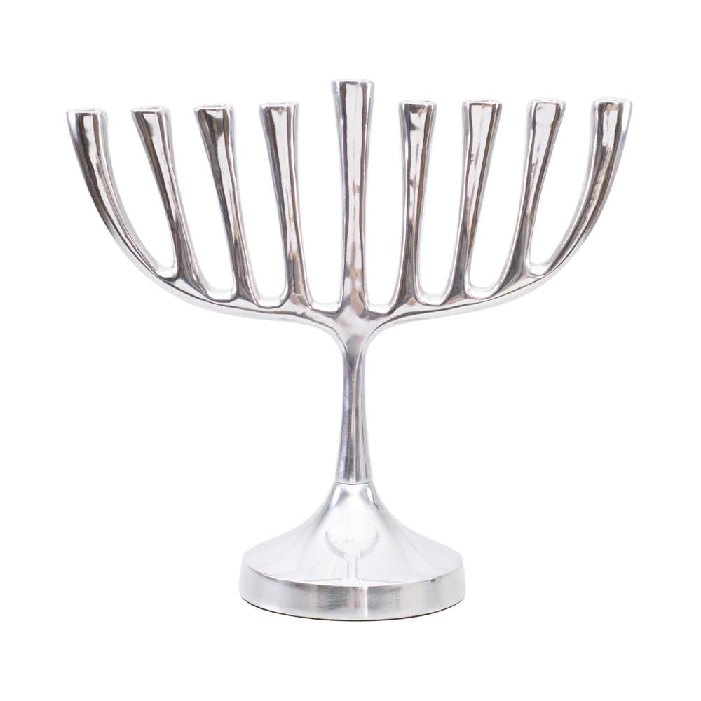 Medium Menorah 9.2" Straight Branches (EM-HHG2)