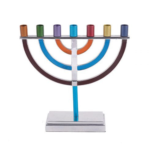 Emanuel Large Classic 7 Branch Menorah - Multi-color (EM-HRS1)