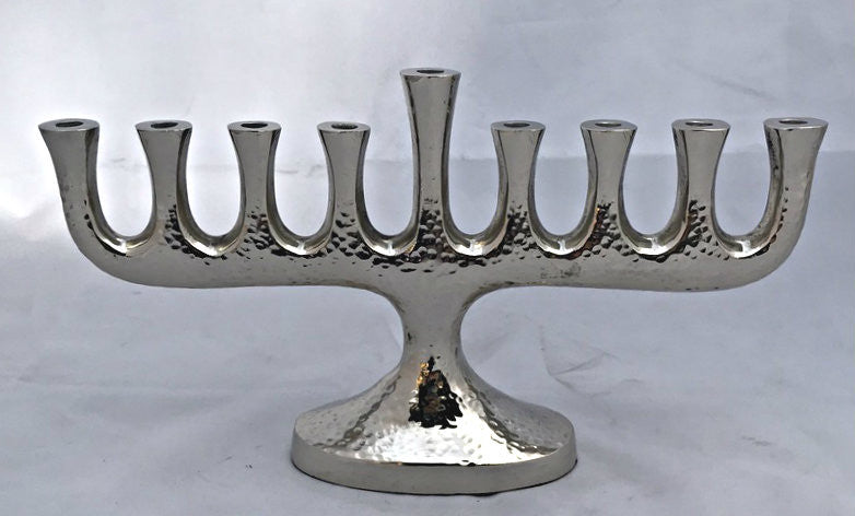 Hammered Branch Menorah - 6" (M-9482)