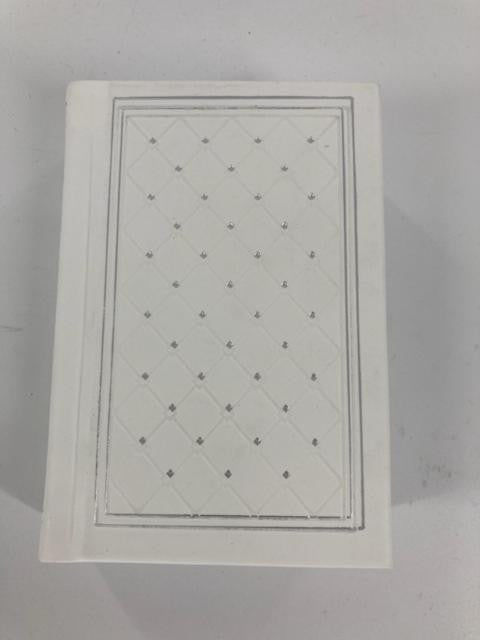 Siddur Avodat Hashem Sephardic P/U Leather-White 3.5" x 5" סידור עבודת השם דמוי עור (BK-SAHSPU2W)