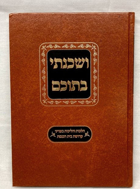 (ספר ושכנתי בתוכם (קדושת בית הכנסת (BK-KBAK)