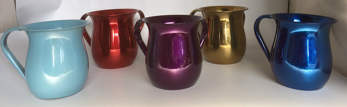 Anodized Steel Washing Cup- Purple (WC-515074)