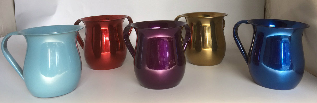 Anodized Steel Washing Cup- Red (WC-515071)