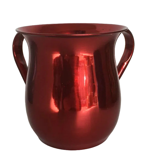 Anodized Steel Washing Cup- Red (WC-515071)