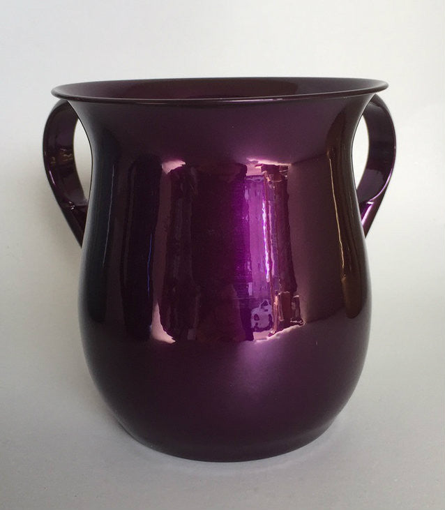 Anodized Steel Washing Cup- Purple (WC-515074)