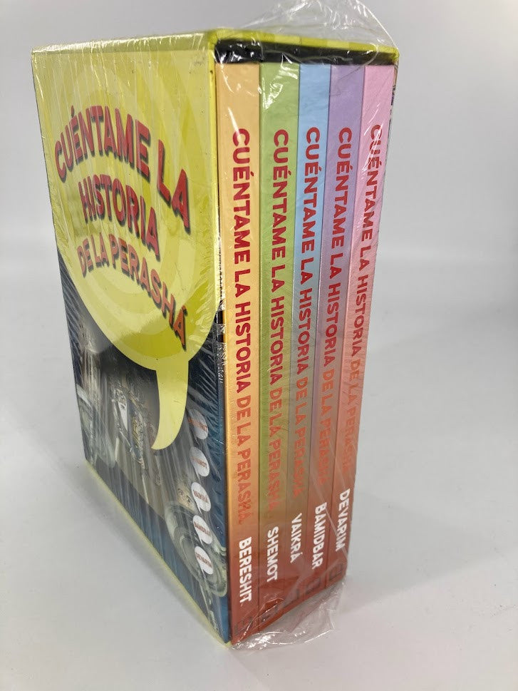 Tell me the Story of the Parshah Spanish - 5 Vol. Set (BKS-TMTSET)