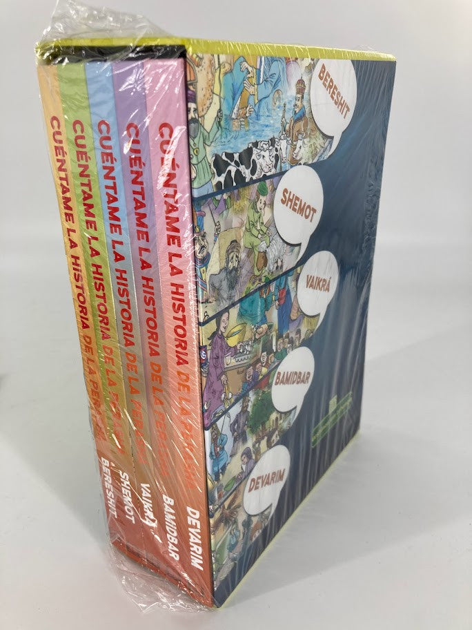 Tell me the Story of the Parshah Spanish - 5 Vol. Set (BKS-TMTSET)