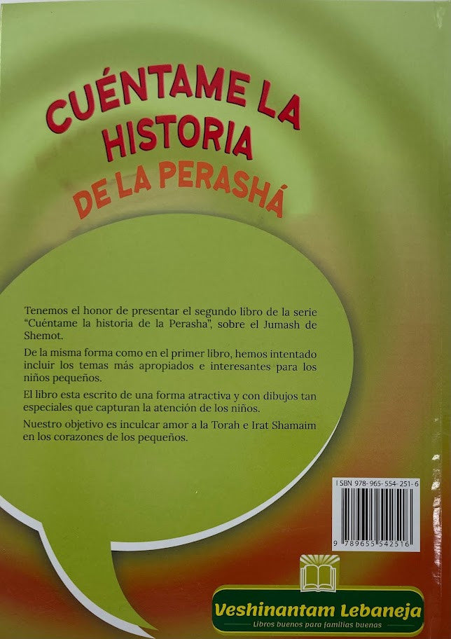 Tell me the Story of the Parshah Shemot-Spanish (BKS-TMTSS)