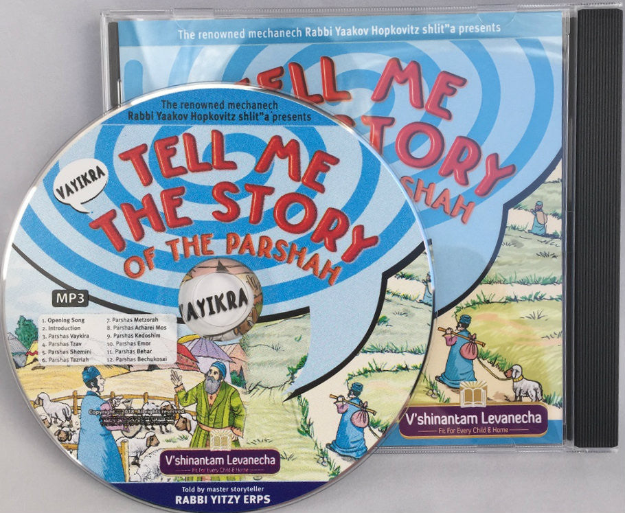 Tell Me the Story of the Parsha MP3 CD-- Vayikra (CD-TMTSV)