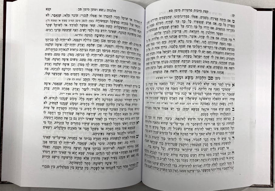 קיצור שלחן ערוך שי למורא מנוקד גדול (BK-KSAL)