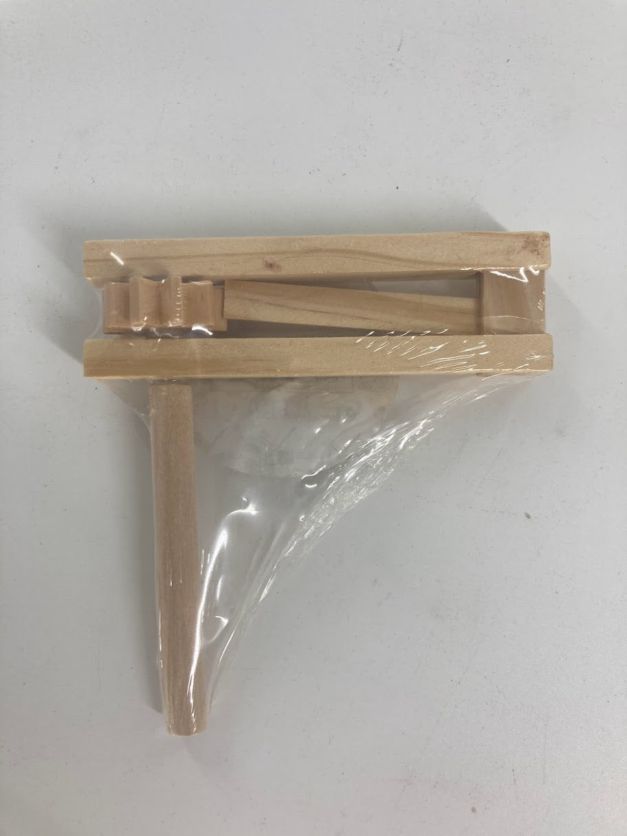 Wood Gragger Mini Natural Color 4.5"x4.5"(GR-W1-10PK) 23679