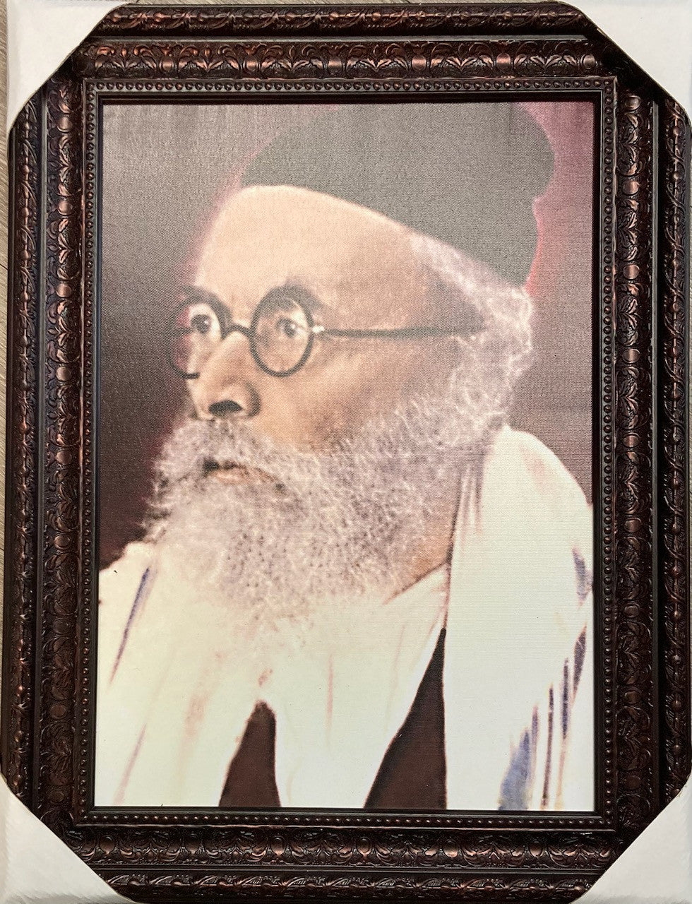 The Chazon Ish R' Avrohom Yeshaya Karelitz 17" x 23" Framed Canvas-w/o Hat (J30110MD)
