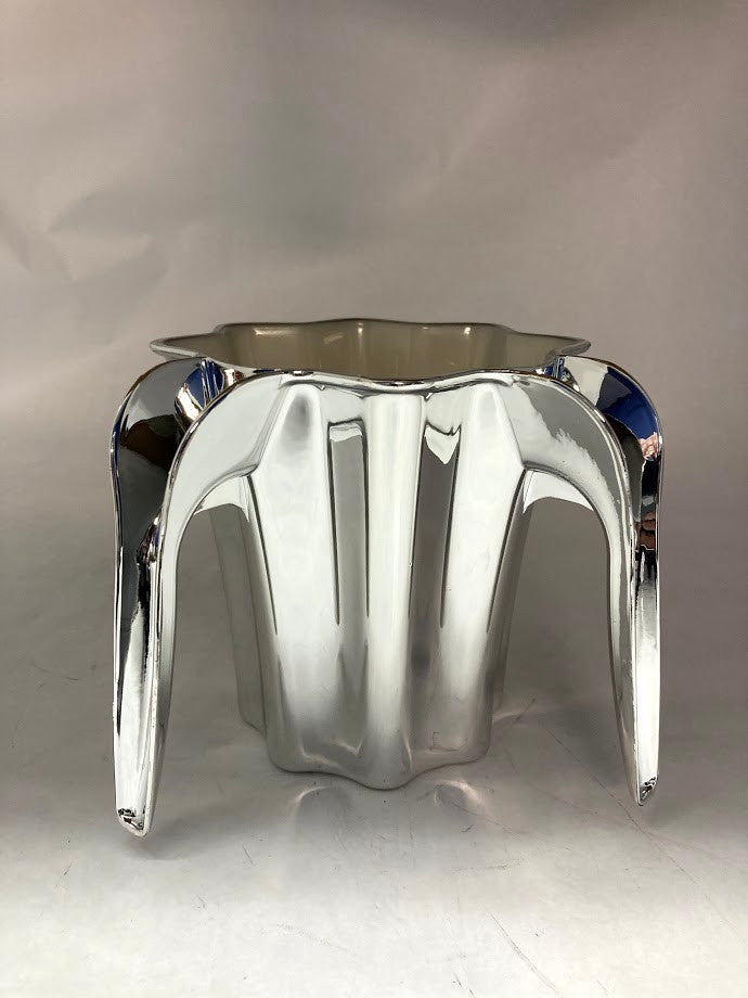 Silver Acrylic Wash Cup (WC-754S)