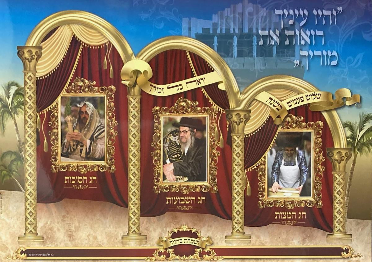 Laminated Poster 20" x 28"-- Satmar Kiryas Yoel (P895)