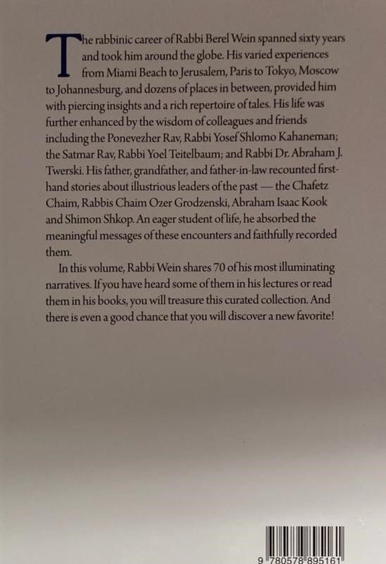 Heads And Tales by Rabbi Berel Wein (BKE-HAT)