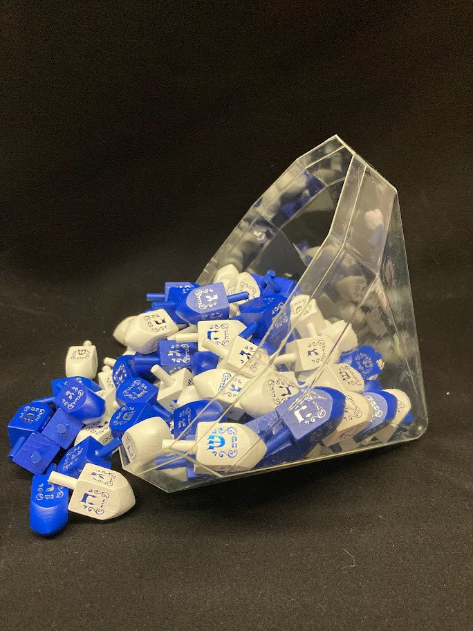 Plastic Fillable Dreidel-Extra Large(CH-FDXL)