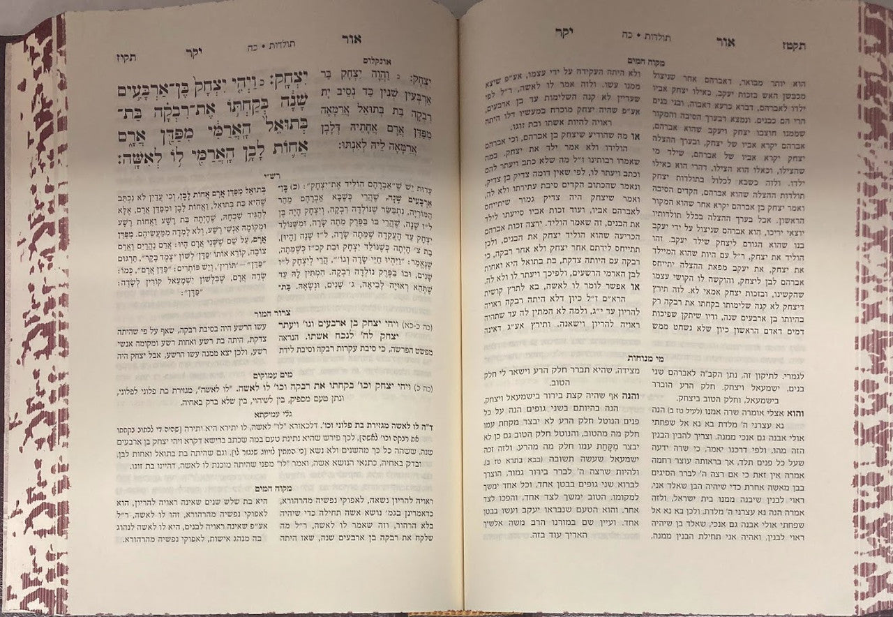 מקראות גדולות אור יקר (פירוש חכמי הספרדים) (BK-MGOYKR)