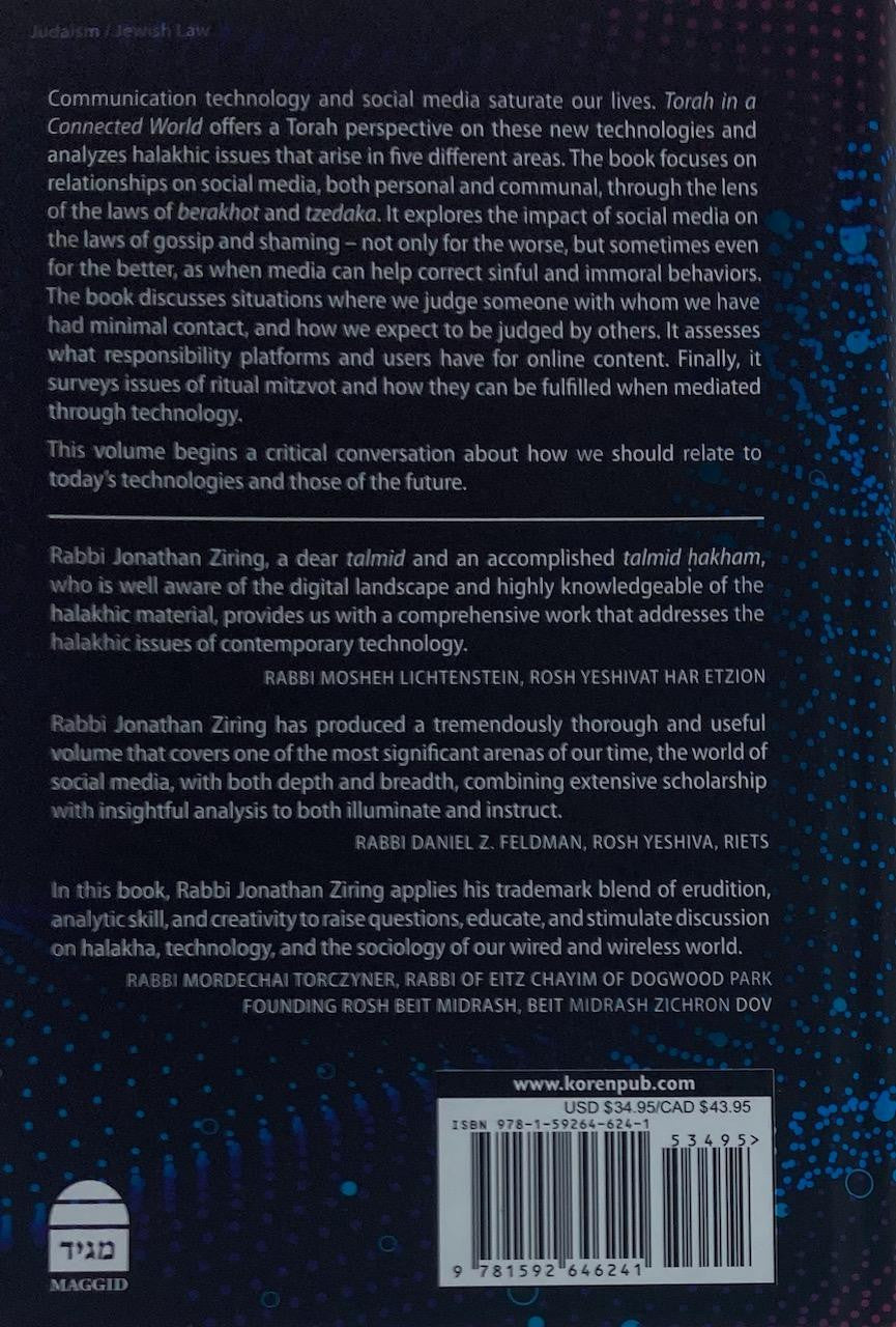 Torah In A Connected World, Rabbi Jonothan Ziring (BKE-TIACW)