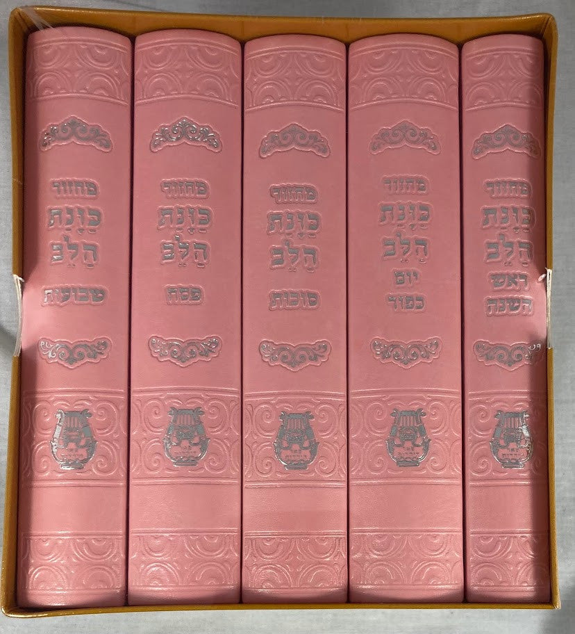 סט מחזור כונת הלב Flex Cover-Small 4"x6"-Pink-Slipcased (BK-MKHFLXP)