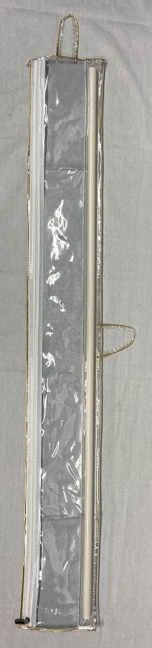 Clear Thick Plastic Lulav Holder - 47"(L-LPLB4)