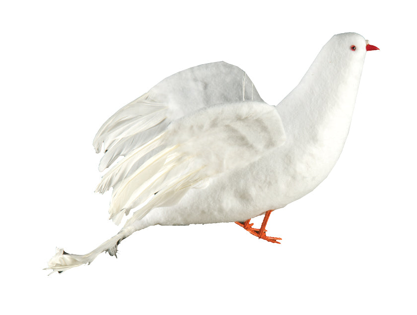 18" white Dove (L100066)