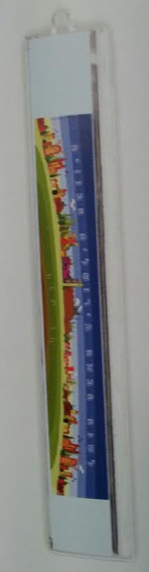Plastic Lulav Holder Jerusalem Blue (L-LPLB10)
