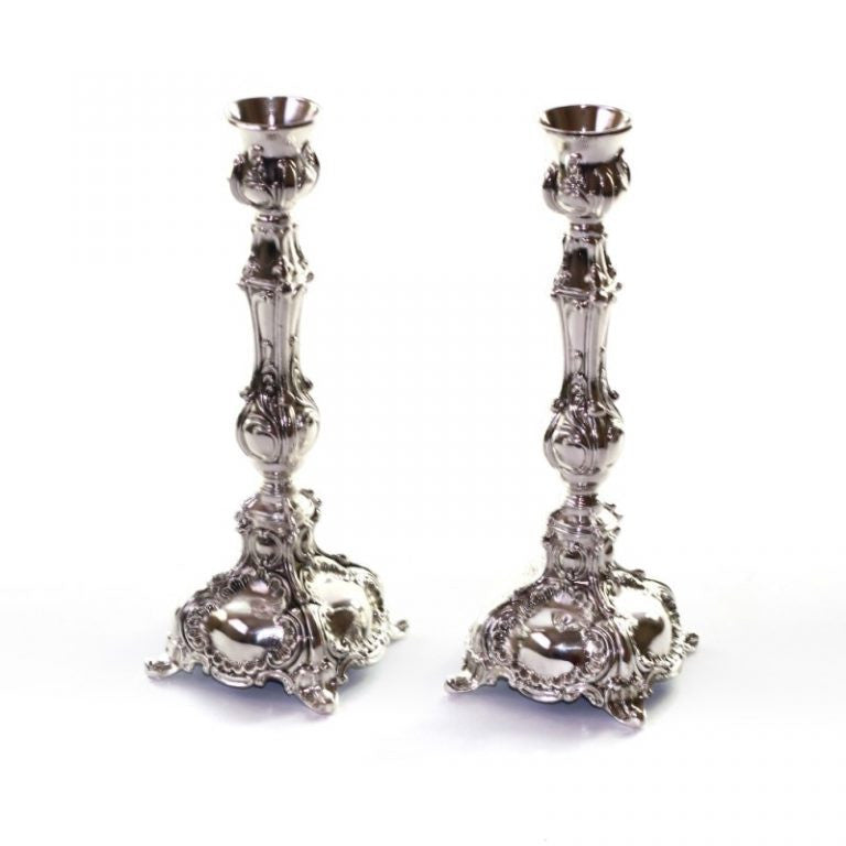 Silverplate Candlesticks 7" (CS-P314M)