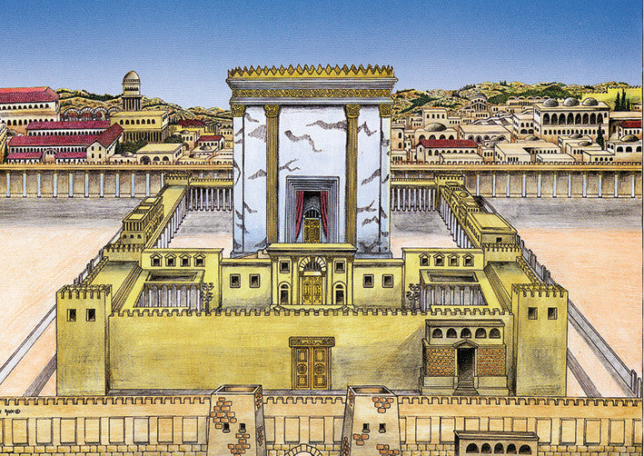 Laminated Poster 20"x 28" -- Bais Hamikdash (P603)