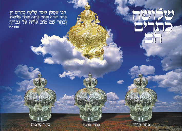 Laminated Poster 20"x 28" -- Pirkei Avot (P611)