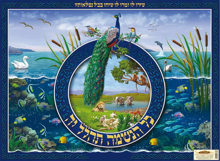 Laminated Poster 20" x 28"-- Tehillim (P700)