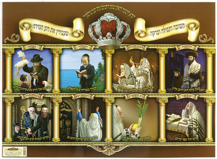 Laminated Poster 20" x 28" -- Tishrei (P724)