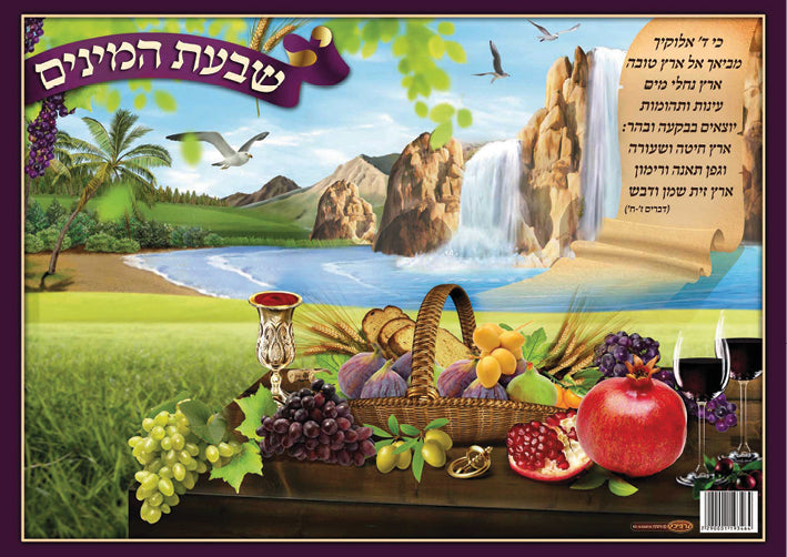 Laminated Poster 20" x 28"-- Shivat Haminim (P811)